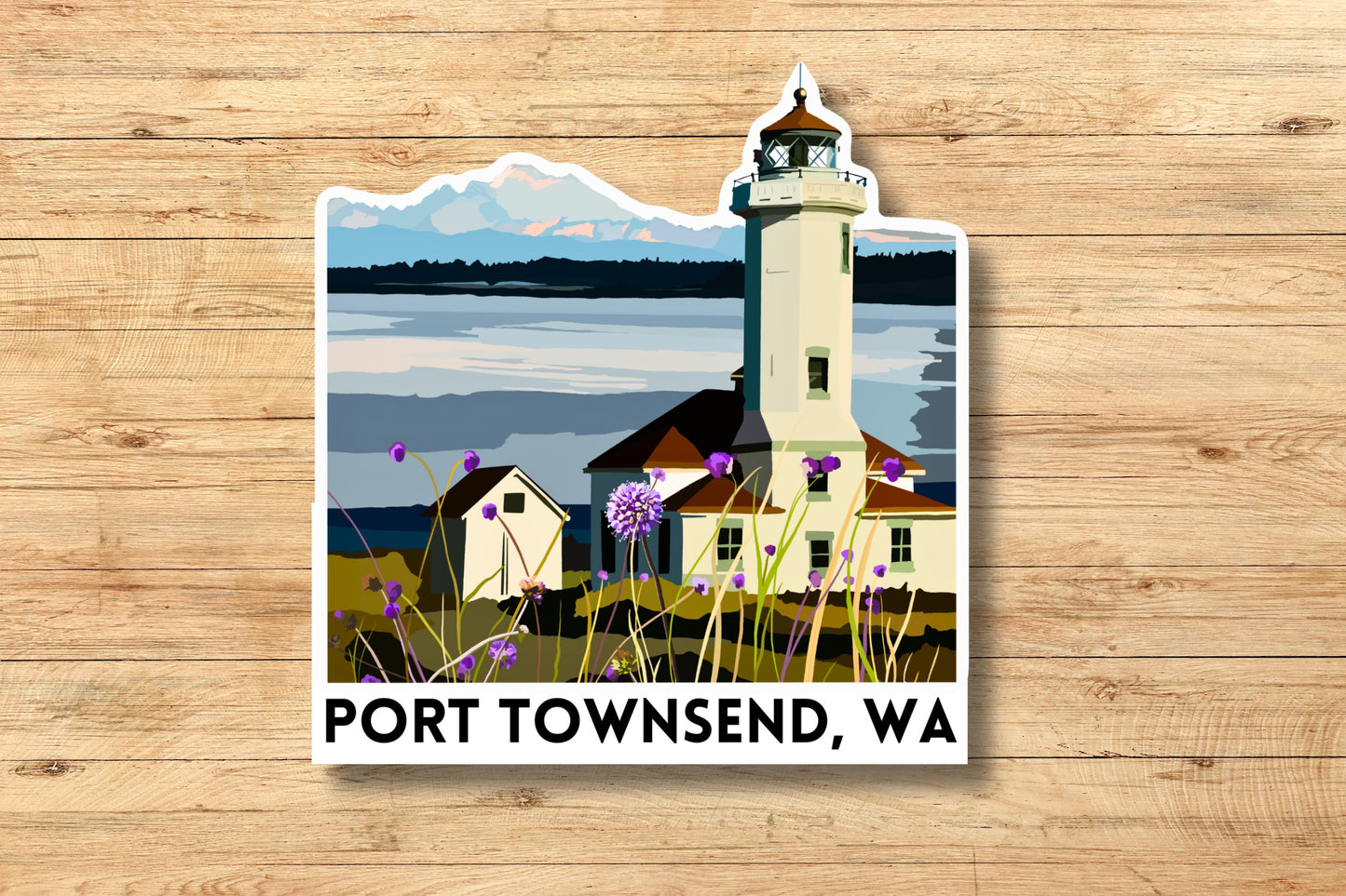 Port Townsend, Washington Sticker | Vinyl Waterproof