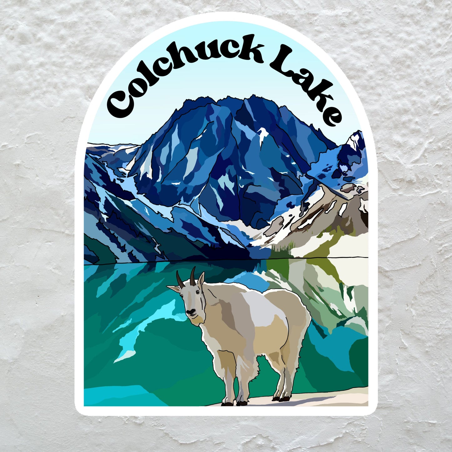 Colchuck Lake, Washington Sticker
