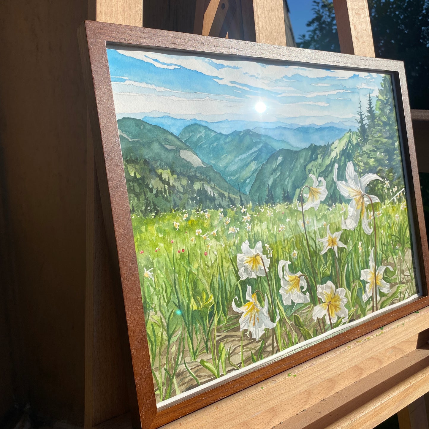 Tatoosh Wilderness | Original Watercolor Painting - Emma H. Baldwin