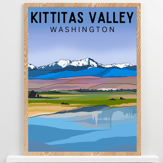 Kittitas Valley Poster Art | Washington
