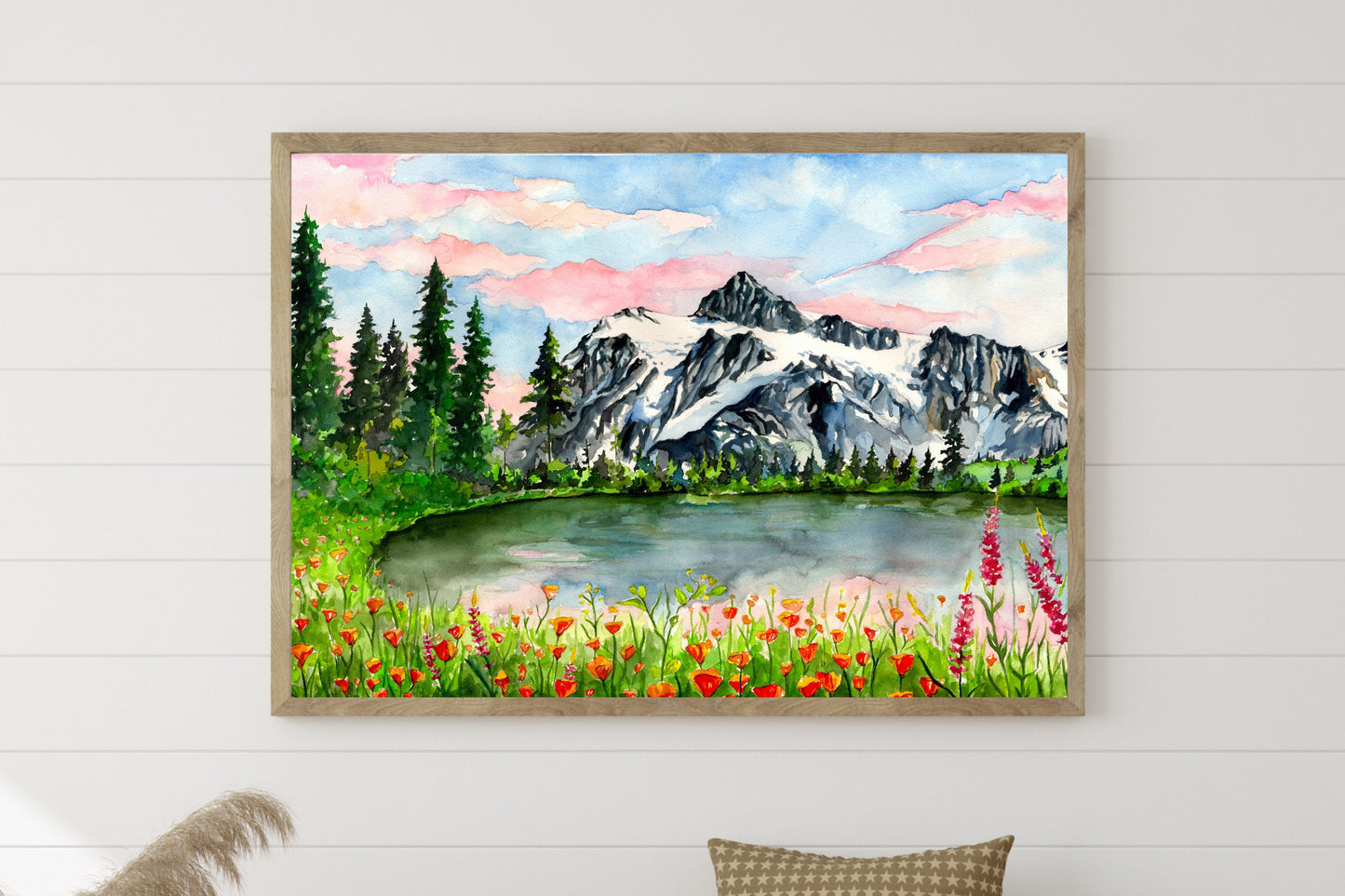 Mt. Shuksan | Archival Watercolor Art Print - Emma H. Baldwin
