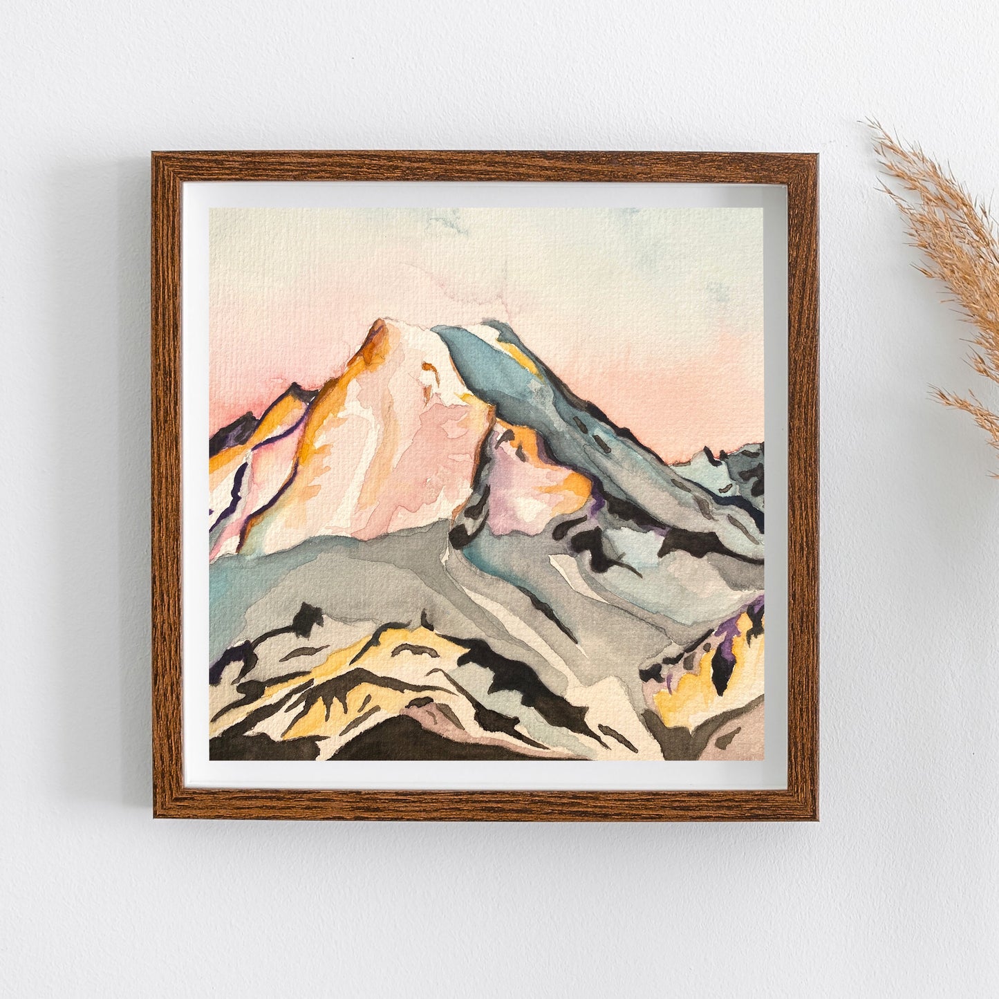 Mt Baker Washington Poster