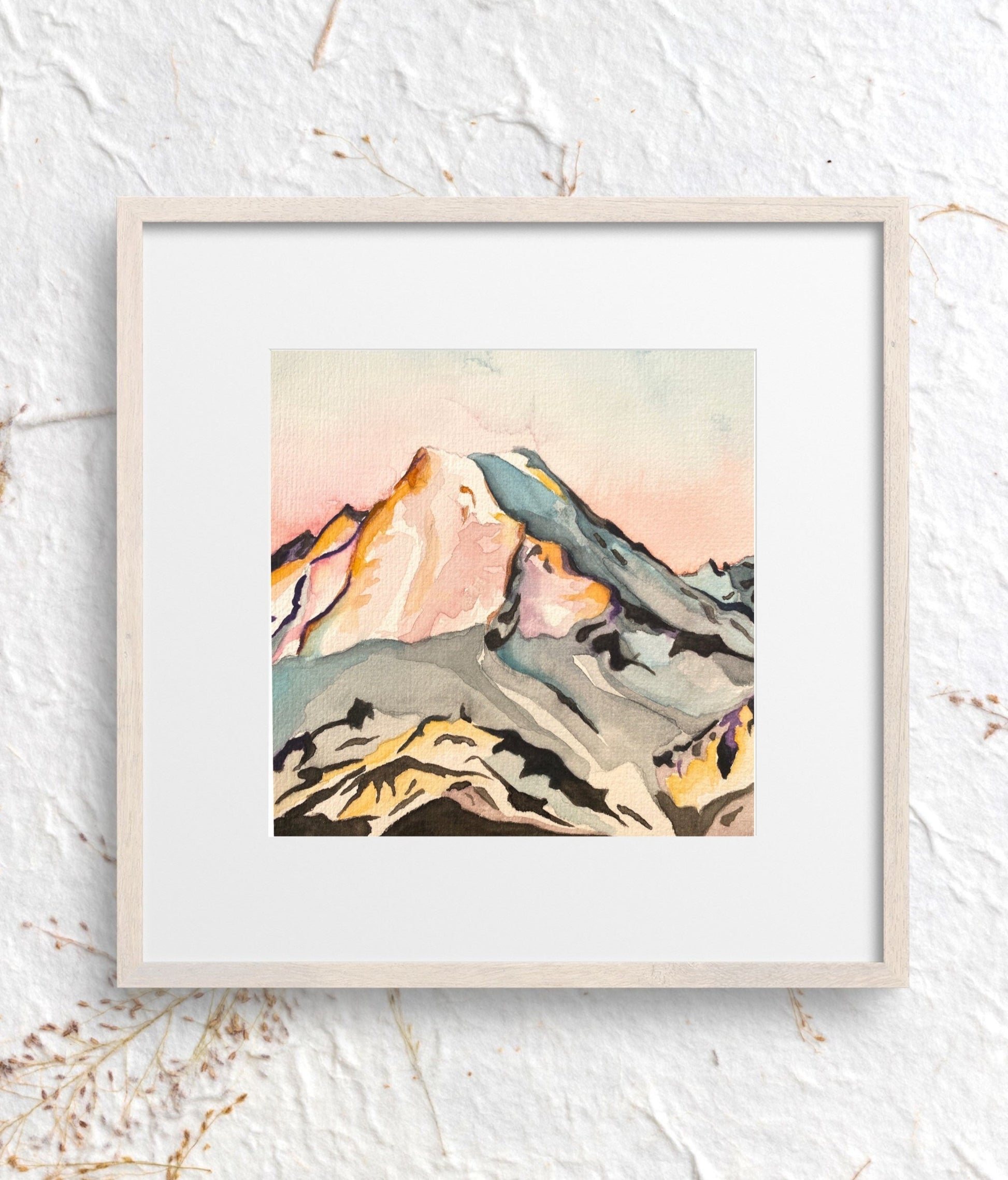 Mt Baker Washington Poster
