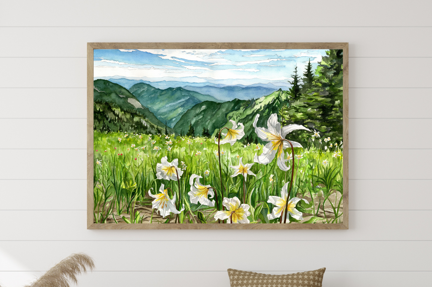 Tatoosh Wilderness | Archival Watercolor Art Print - Emma H. Baldwin
