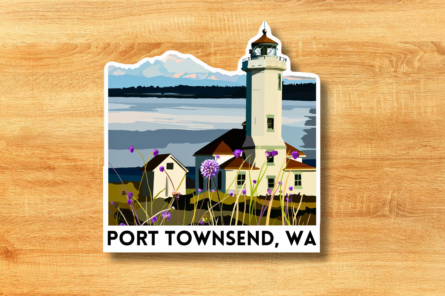 Port Townsend, Washington Sticker | Vinyl Waterproof