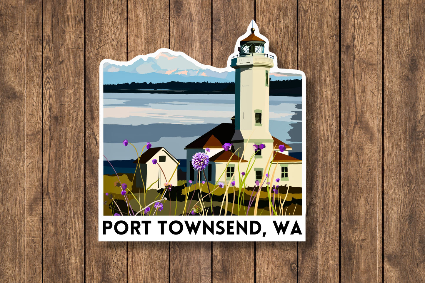 Port Townsend, Washington Sticker | Vinyl Waterproof