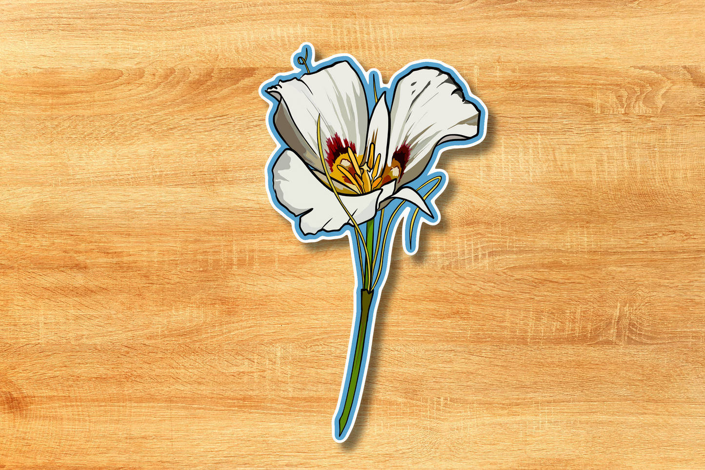 Sego Lily Sticker - Utah State Flower