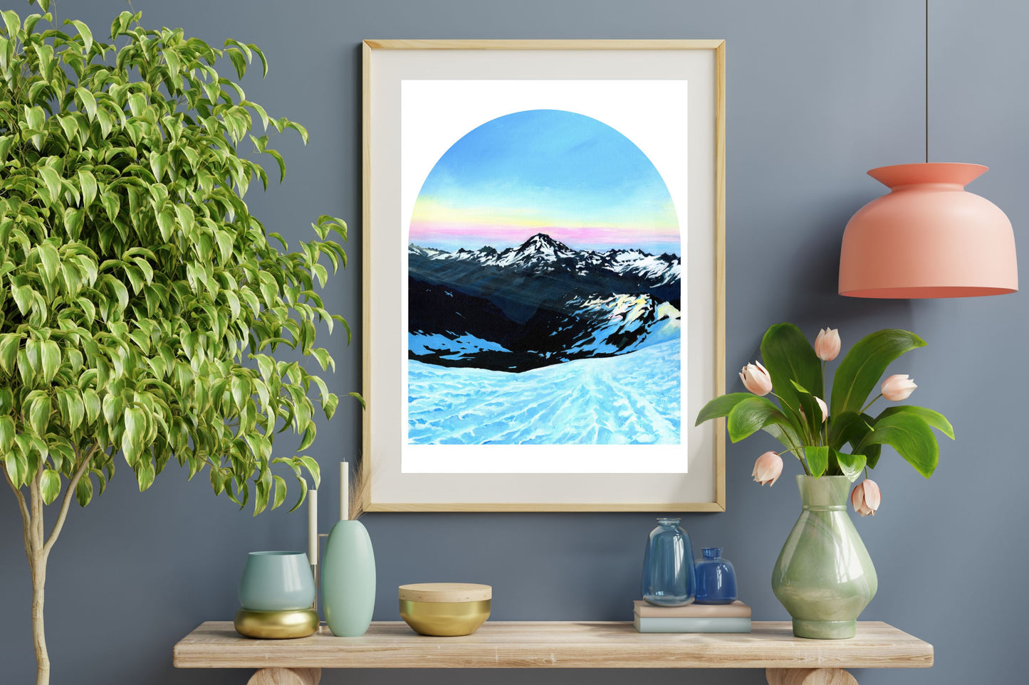 View from Sulphide Glacier, Mt. Shuksan | Archival Acrylic Art Print - Emma H. Baldwin