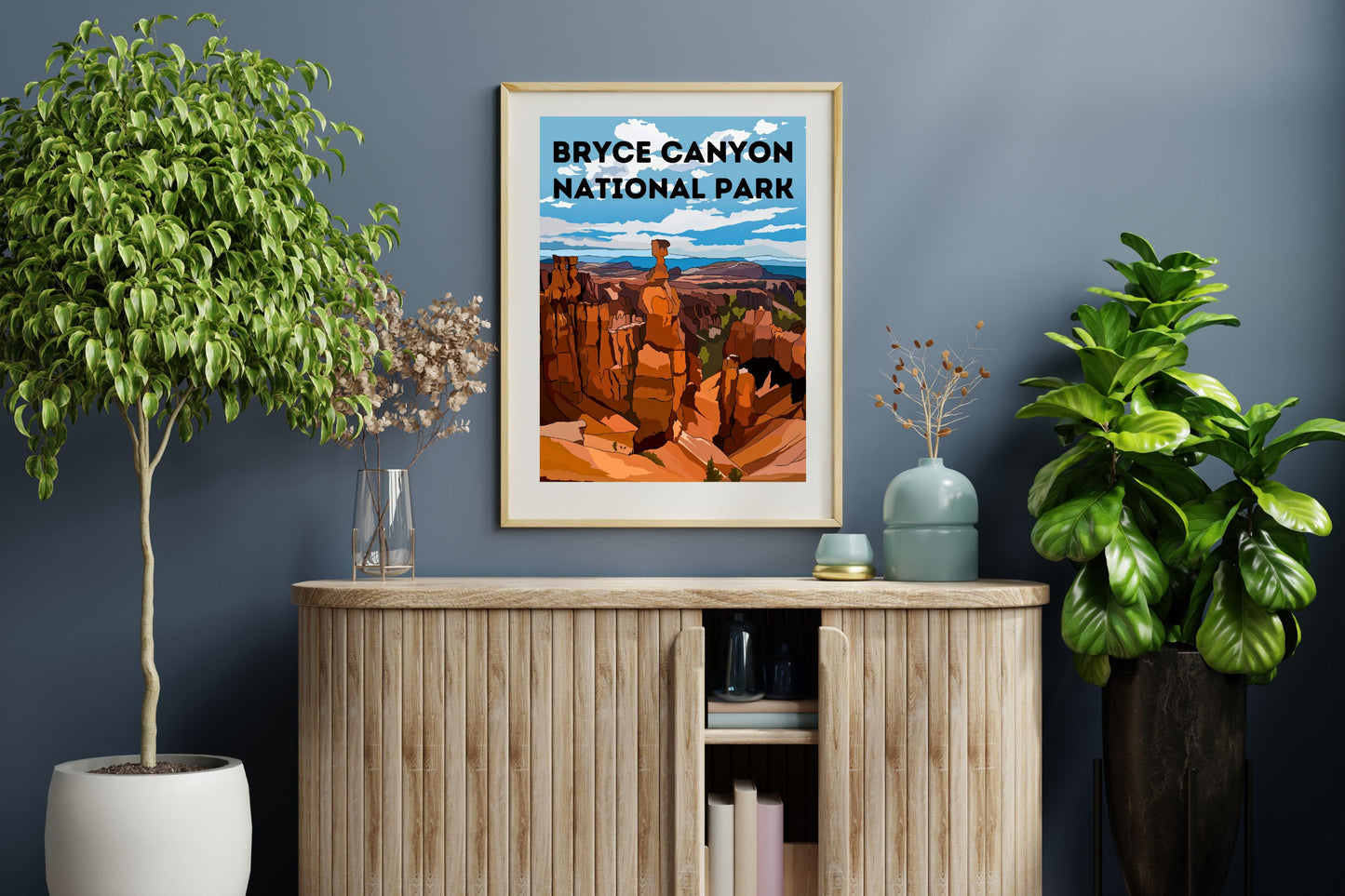 Bryce Canyon National Park, Utah | Travel Poster Art Print - Wild Life Design Co.