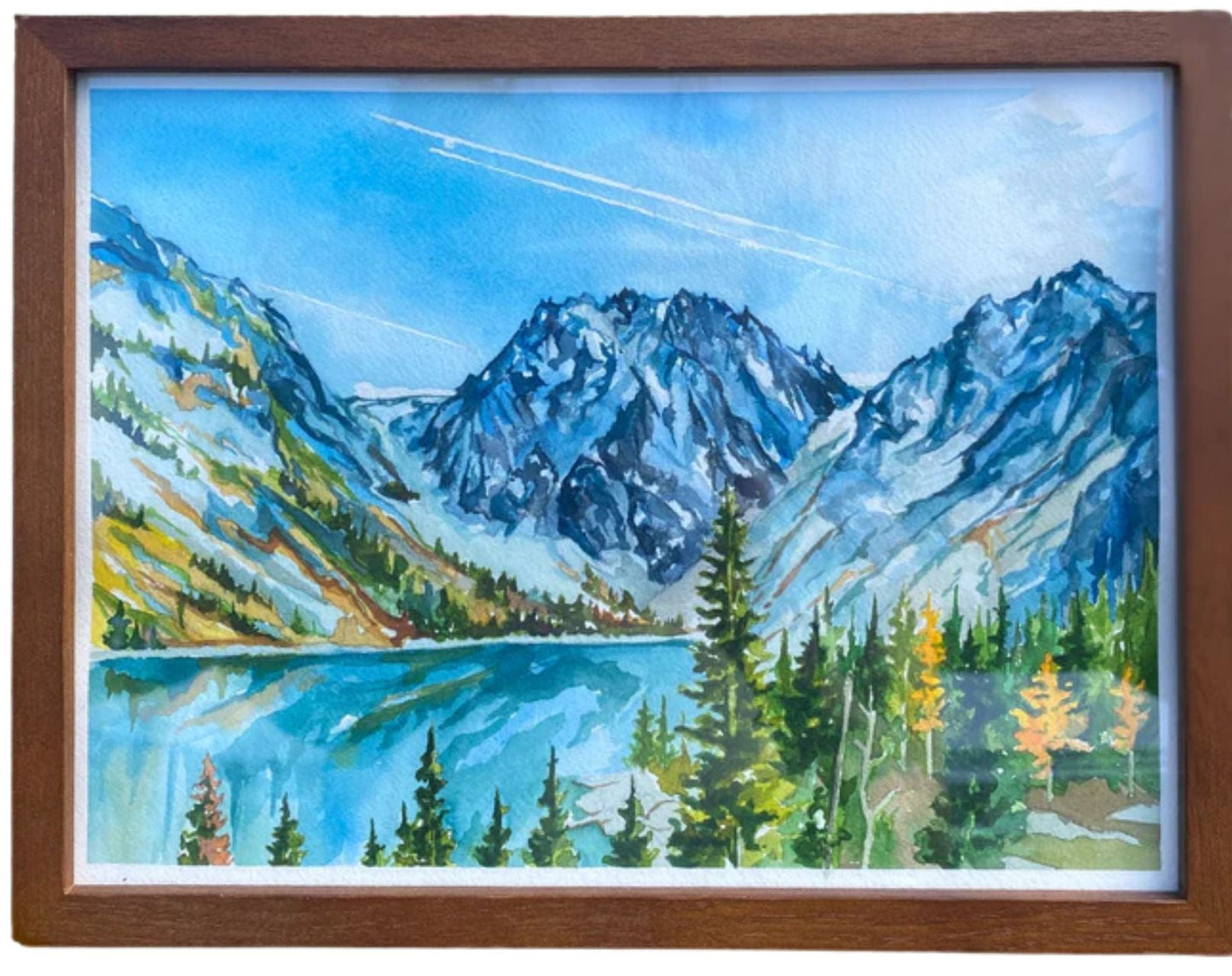 Colchuck Lake, The Enchantments| Original Watercolor Painting - Emma H. Baldwin