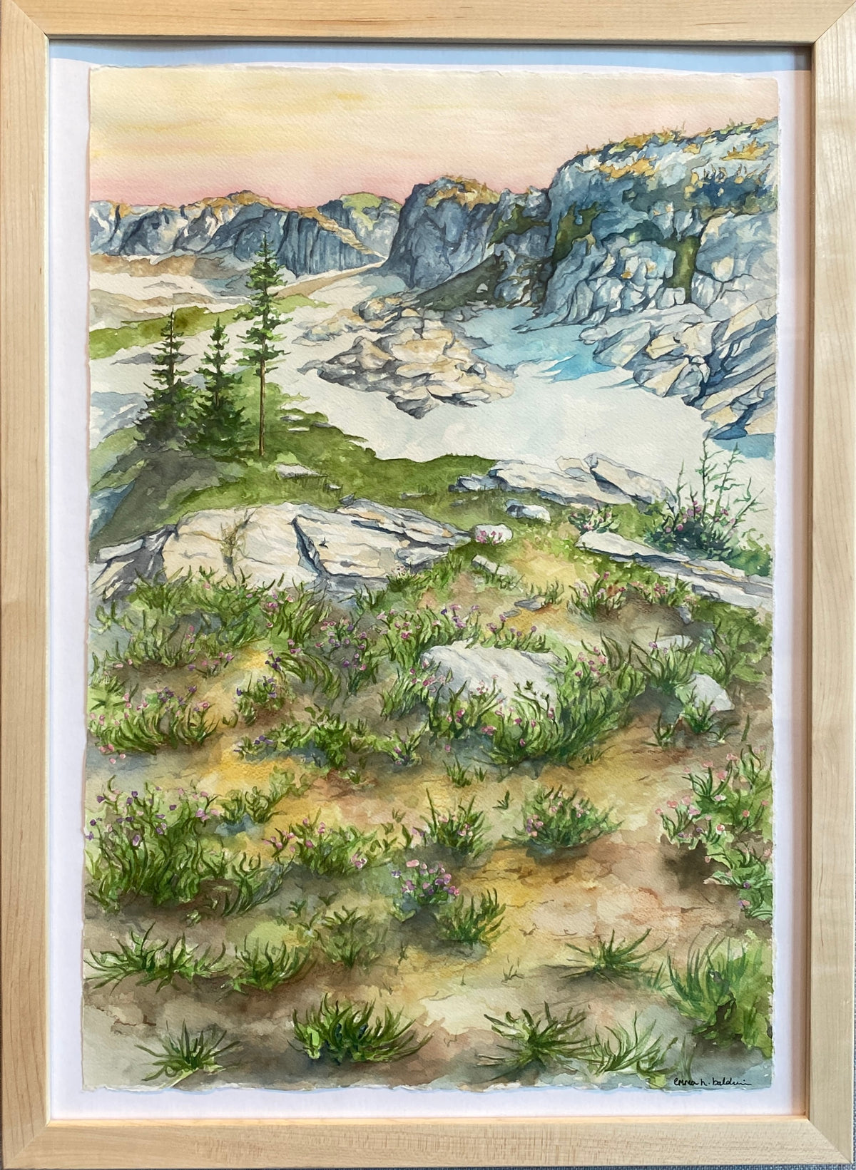 The High Country | Original Watercolor Painting