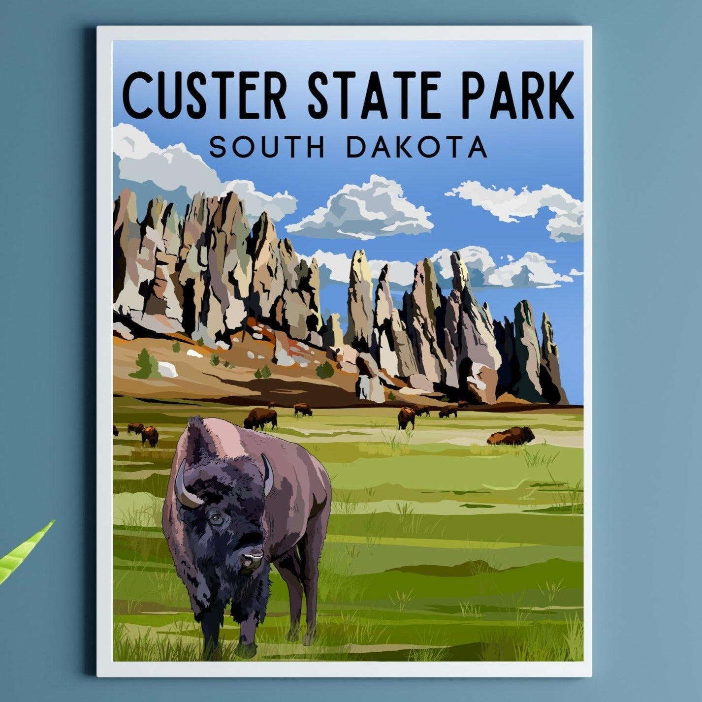 Custer State Park Art Print