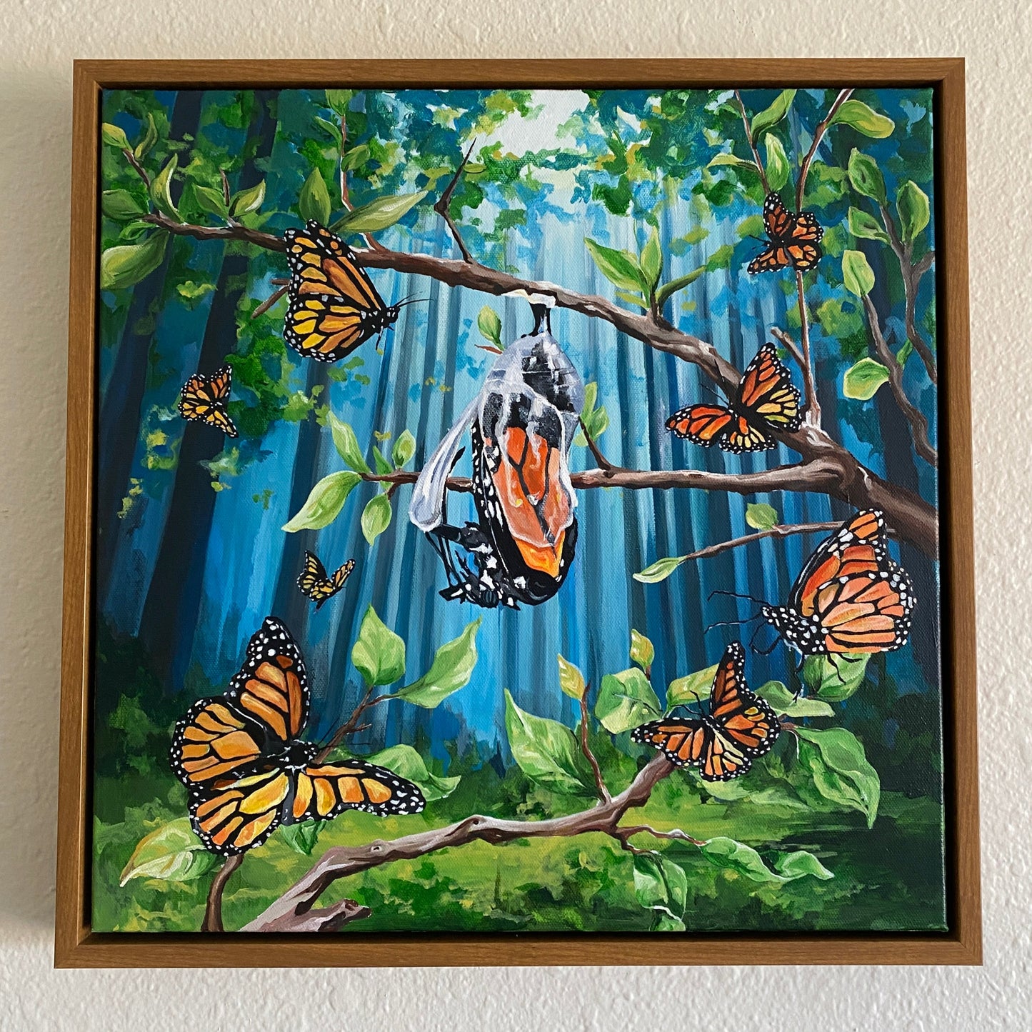 The Birth | Original Acrylic Painting - Emma H. Baldwin