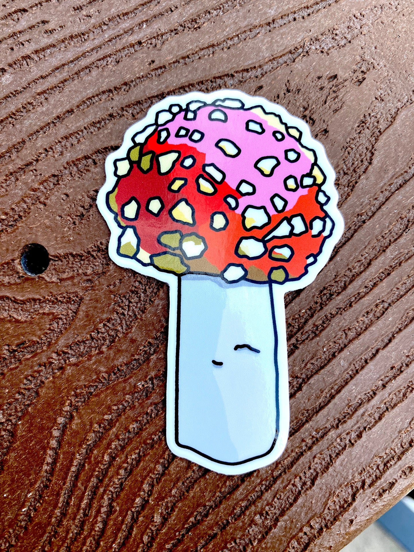 Fly Agaric Mushroom Sticker