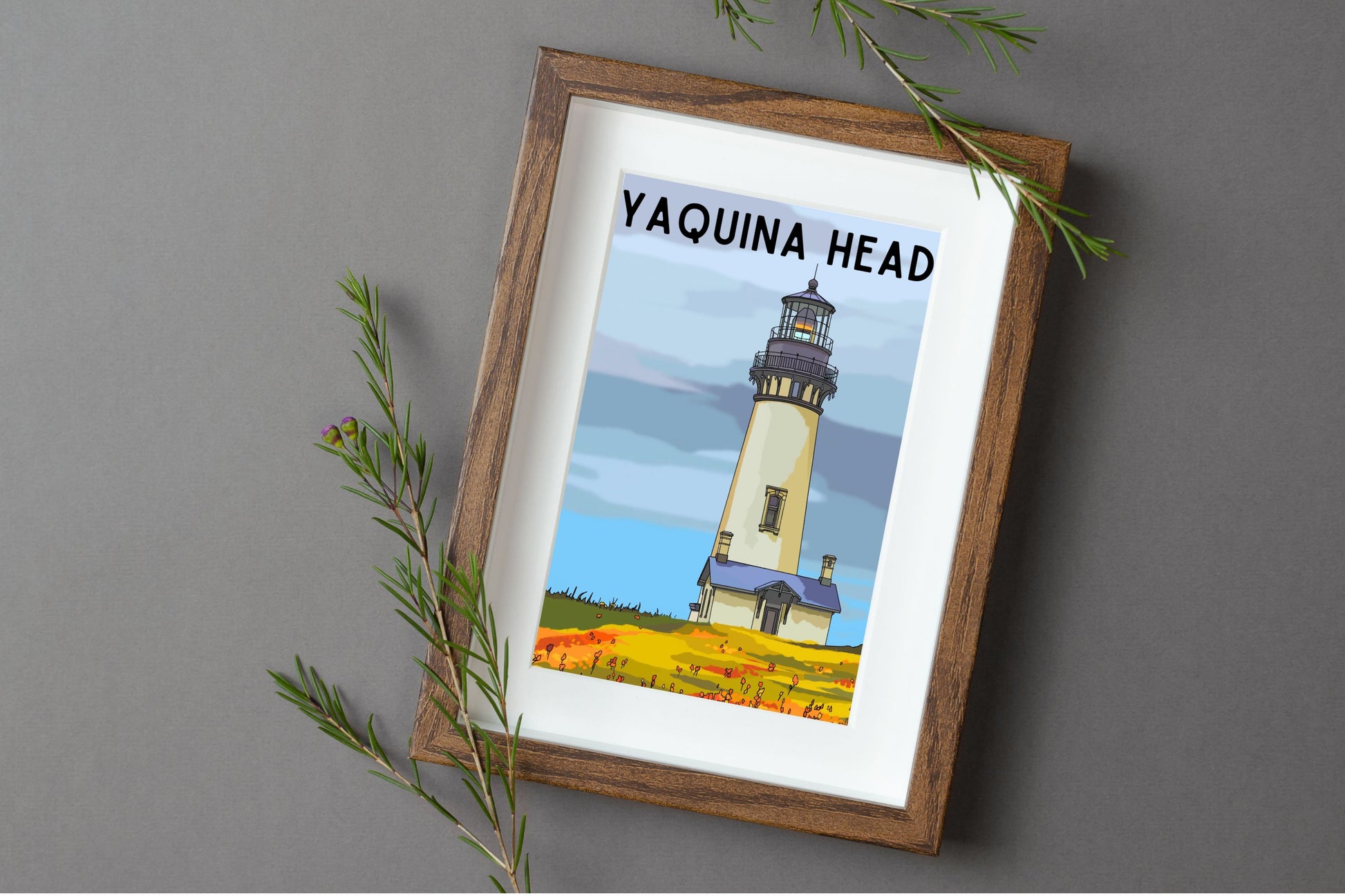 Yaquina Head Lighthouse poster