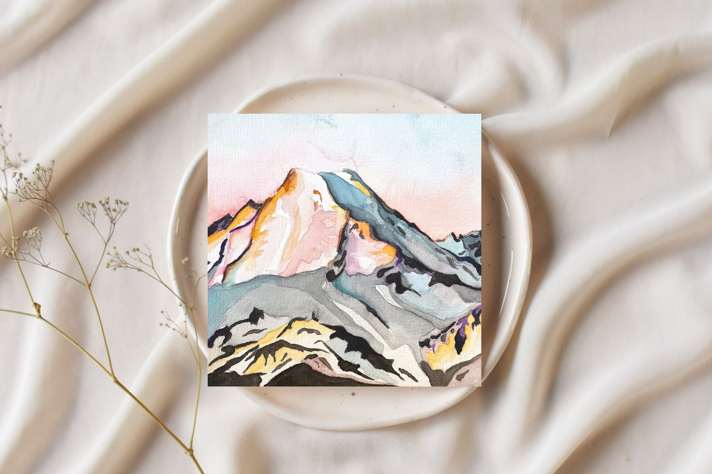 Mt Baker Washington Poster