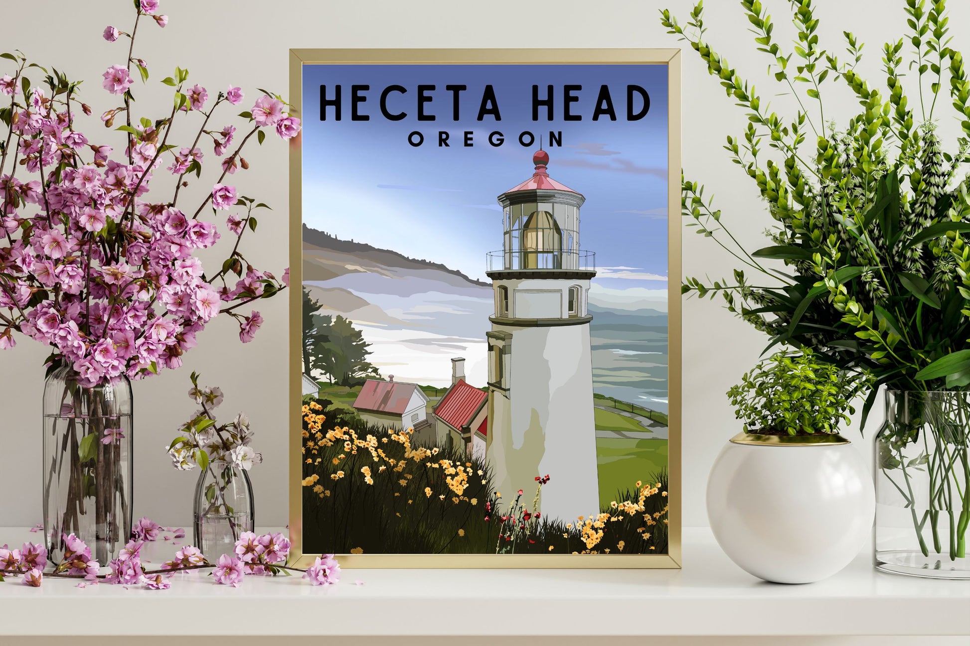 Heceta Head Lighthouse Art