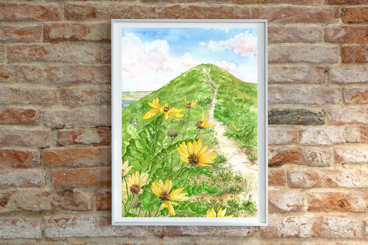 Sage Hills | Archival Watercolor Art Print - Emma H. Baldwin