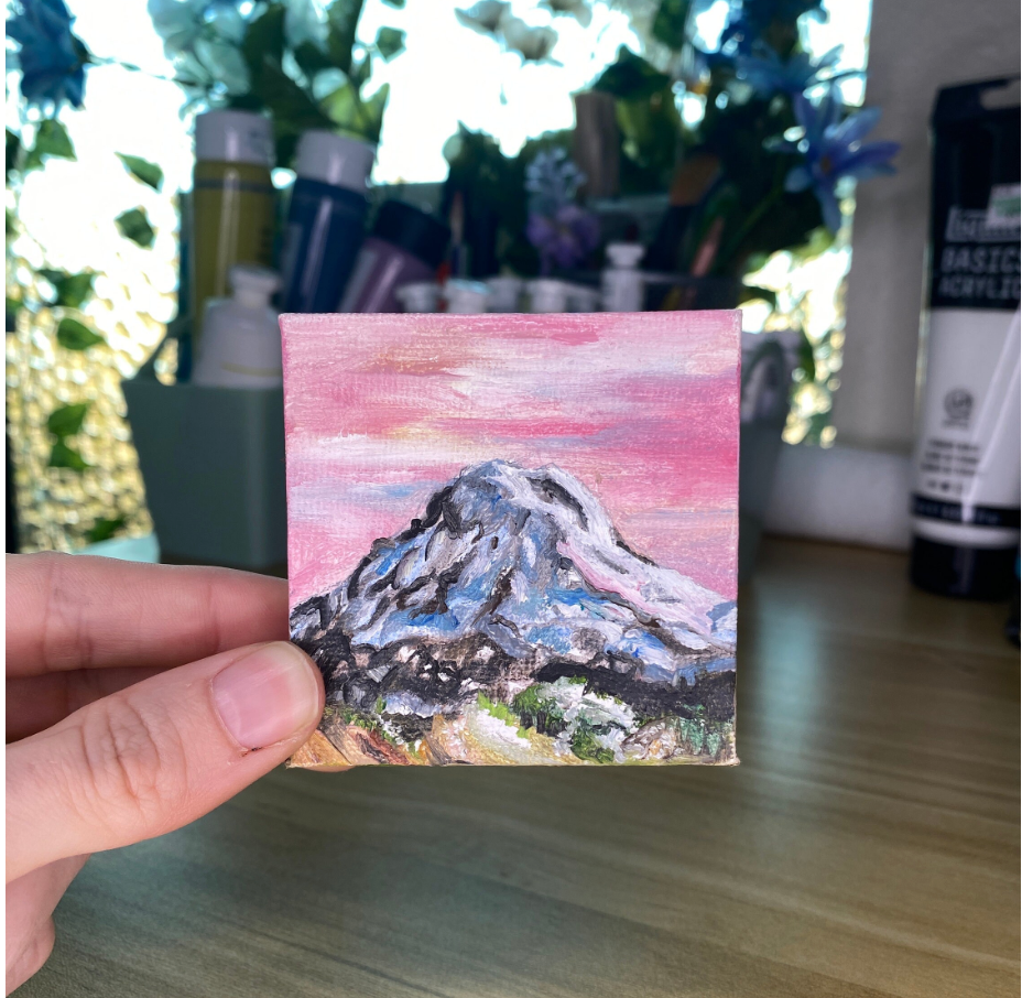 Mt. Adams Washington | Original Oil Painting