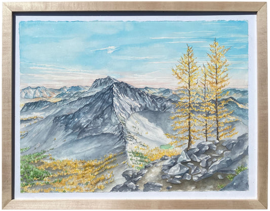 Star Peak | Original Watercolor Painting - Emma H. Baldwin