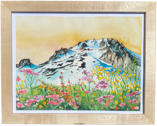 Mt. Hood Wildflowers | Original Watercolor Painting