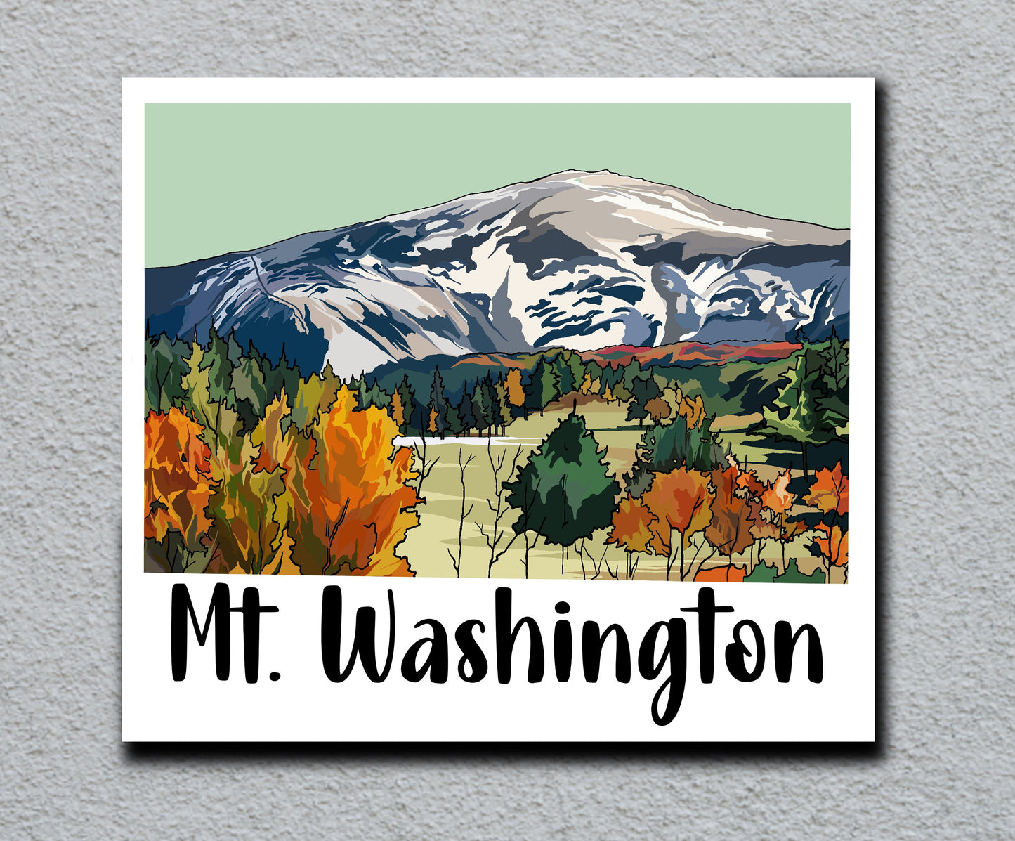 Mount Washington New Hampshire | Mountain Sticker