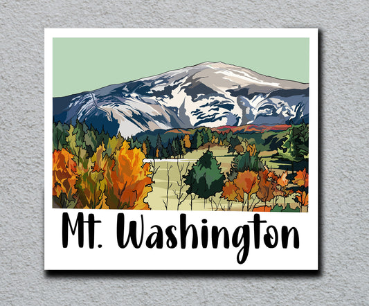 Mount Washington New Hampshire | Mountain Sticker