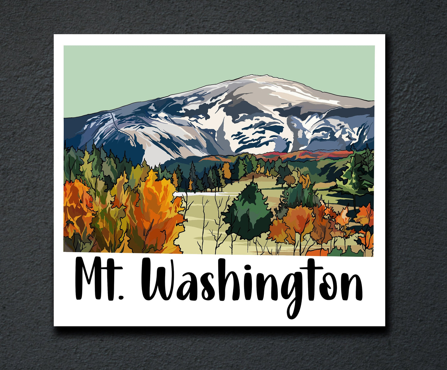 Mount Washington New Hampshire | Mountain Sticker