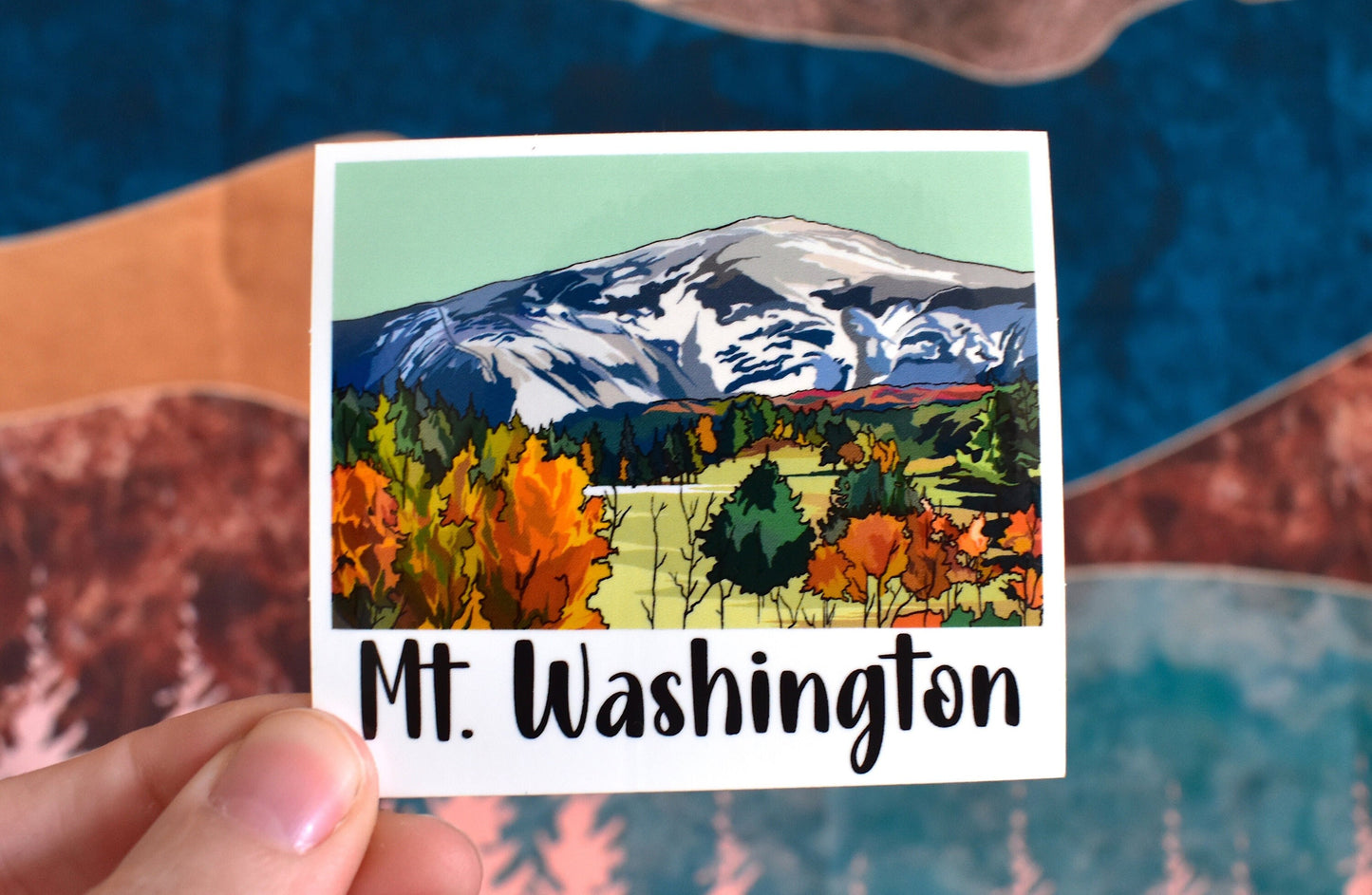 Mount Washington New Hampshire | Mountain Sticker