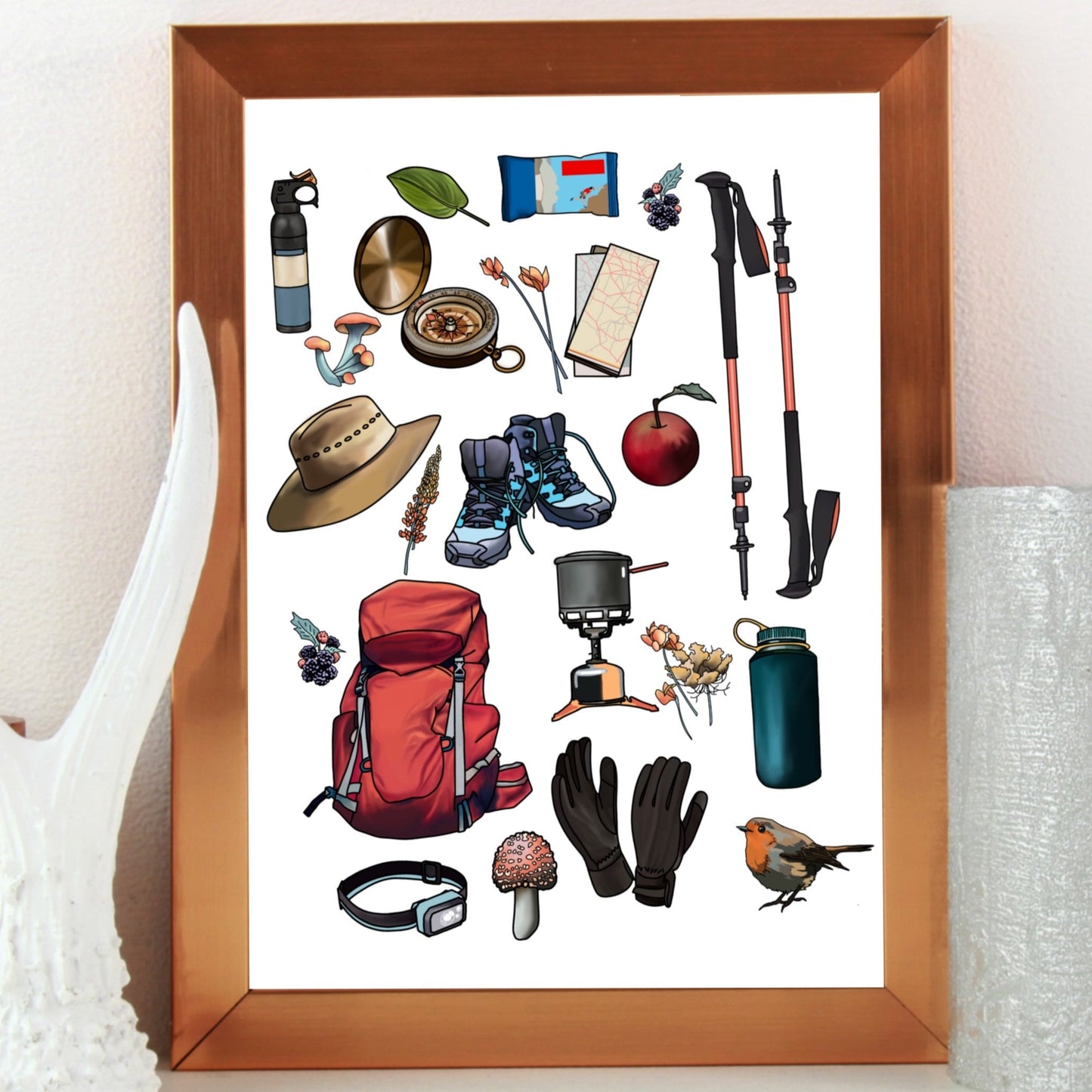 hiking poster